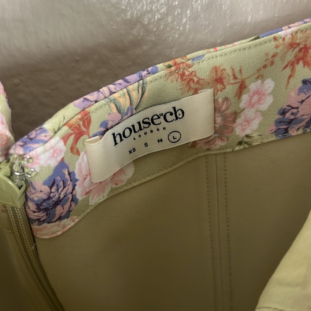House of CB Charlotte Peony Print Floral Midi Sundress - Picture 5 of 8